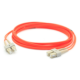 AddOn Networks ADD-SC-SC-15M6MMFLZ InfiniBand/fibre optic cable 15 m Orange