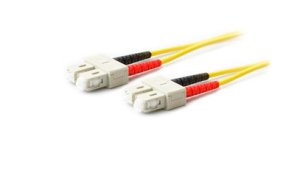 AddOn Networks 1m SC/SC InfiniBand/fibre optic cable Yellow