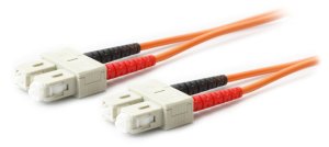 AddOn Networks 5m MMF SC/SC InfiniBand/fibre optic cable Orange