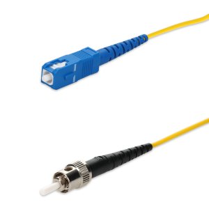 AddOn Networks 20m SC to ST Yellow OS2 Simplex LSZH SMF Fiber Patch Cable