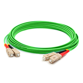 AddOn Networks 20m OM3 LC-LC InfiniBand/fibre optic cable Green