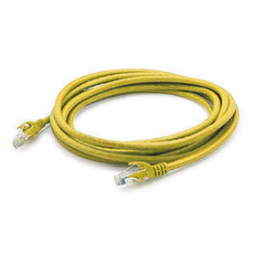 AddOn Networks 2.13m Cat6 RJ-45 networking cable Yellow U/UTP (UTP)