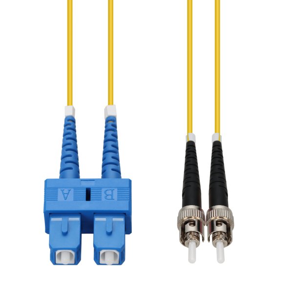 AddOn Networks 70m SC to ST Yellow OS2 Duplex LSZH SMF Fiber Patch Cable