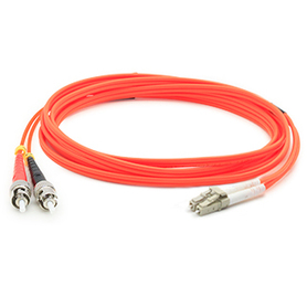 AddOn Networks 10m, ST - LC InfiniBand/fibre optic cable Orange