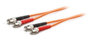 AddOn Networks 5m MMF ST/ST InfiniBand/fibre optic cable Orange