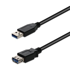 AddOn Networks 10ft USB A 3.0 (Male) to USB A 3.0 (Female) Black Cable, 5Gbps