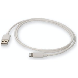 AddOn Networks USBA2LGT3FW-AO lightning cable White