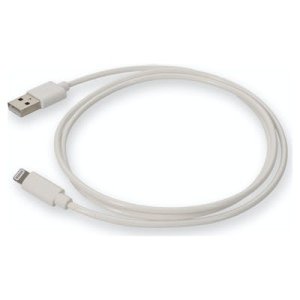 AddOn Networks USBA2LGT3FW-AO lightning cable White