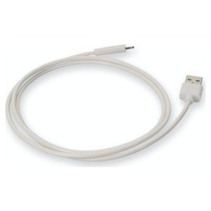 AddOn Networks USBA2LGT3FW-AO lightning cable White