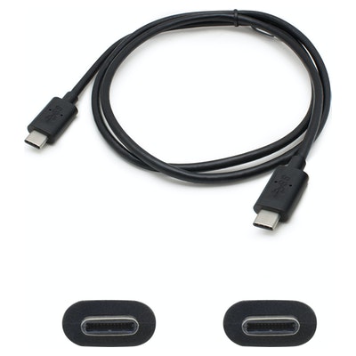 AddOn Networks USBC2USBCRT6FB USB cable USB 3.2 Gen 1 (3.1 Gen 1) 1.83 m USB C Black