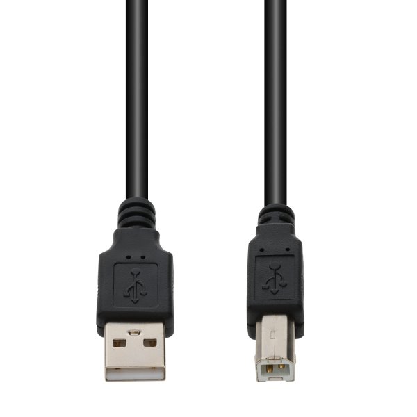AddOn Networks USBEXTAB12 USB cable USB 2.0 3.66 m USB A USB B 0.48 Gbit/s Black