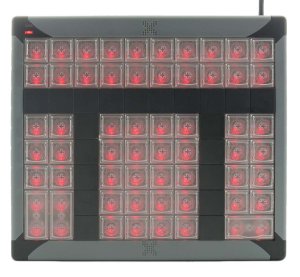P&I Engineering XK-60 keyboard USB Black, Grey