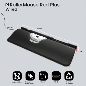 Contour Design RollerMouse Red Plus, wired