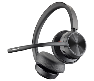 HP Poly Voyager 4320 USB-C Headset +BT700 dongle +Charging Stand