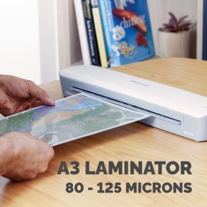 Fellowes Ion A3 Laminator Hot laminator 300 mm/min Grey, White