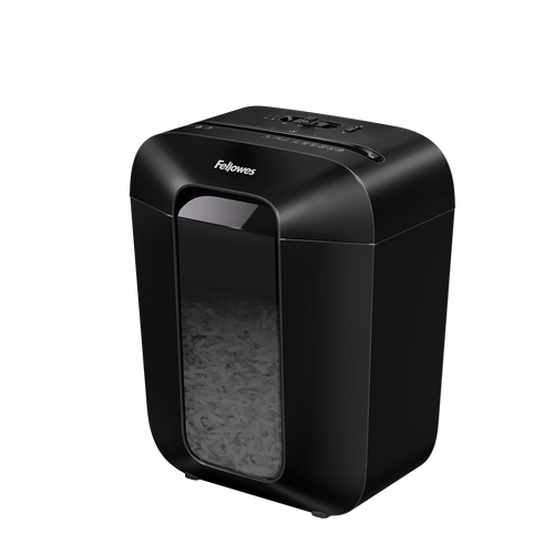 Fellowes LX50 paper shredder Cross shredding 22 cm Black