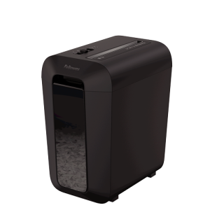 Fellowes LX65 paper shredder Cross shredding 4 cm Black