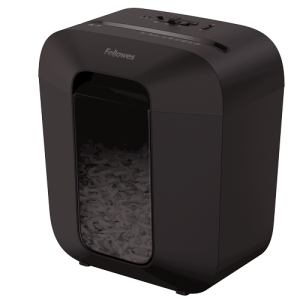 Fellowes Powershred LX25 Cross-Cut Shredder - patented Safety Lock