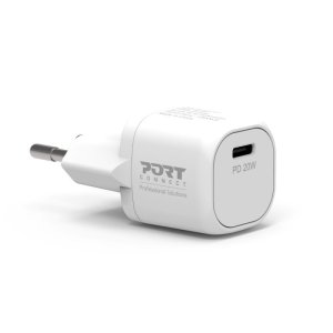 Port Designs 900030EU mobile device charger Universal White AC Fast charging Indoor