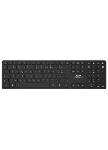 Port Designs 900903 keyboard Home RF Wireless + Bluetooth AZERTY French Black