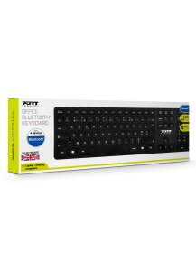 Port Designs 900903 keyboard Home RF Wireless + Bluetooth AZERTY French Black