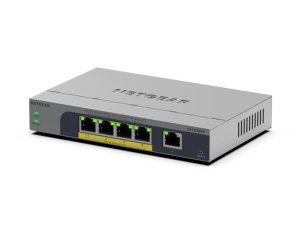 NETGEAR GS105EPP Unmanaged Gigabit Ethernet (10/100/1000) Power over Ethernet (PoE) Desktop/Wall-Mounting Grey