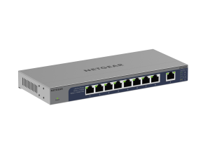 NETGEAR GS108MX-100EUS network switch Unmanaged L2 Gigabit Ethernet (10/100/1000) Desktop/Wall-Mounting