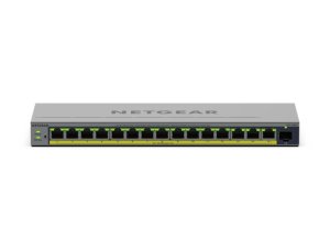NETGEAR GS116EPP Managed L2/L3 Gigabit Ethernet (10/100/1000) Power over Ethernet (PoE) Grey