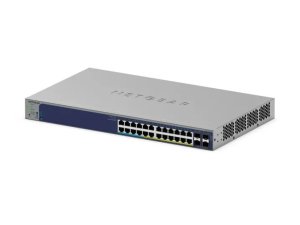 NETGEAR GS728TXUP Managed Gigabit Ethernet (10/100/1000) Power over Ethernet (PoE) 1U Grey