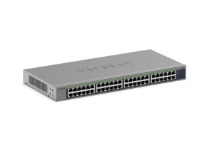 NETGEAR GS748 Unmanaged Gigabit Ethernet (10/100/1000) Power over Ethernet (PoE) Grey