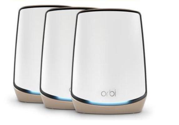 NETGEAR Orbi 860 AX6000 WiFi System Tri-band (2.4 GHz / 5 GHz / 5 GHz) Wi-Fi 6 (802.11ax) White 4 Internal