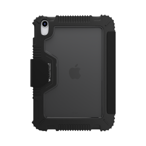 MAXCases Extreme Folio-X for iPad 10 & 11th gen (Black-Smooth Wipeable Material)