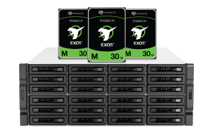 QNAP TS-h3087XU-RP-E2378-64G 720TB (Seagate Exos) 30-Bay 4U rackmount NAS Intel