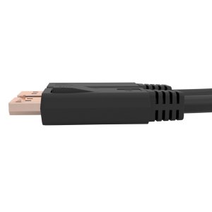C2G 10ft (3m) TAA-Compliant DisplayPortTM Cable with Latches-8K 60Hz