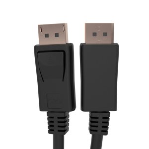 C2G 10ft (3m) TAA-Compliant DisplayPortTM Cable with Latches-8K 60Hz