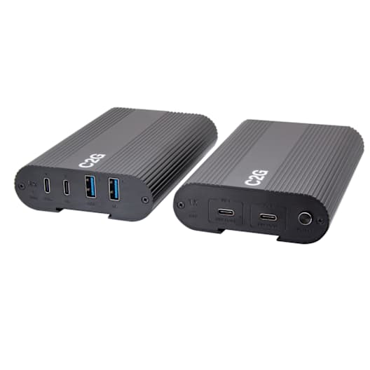 C2G Superbooster 2X4 USB Over Cat6a Extender Switch - USB 3.2 GEN1 (5Gbps)