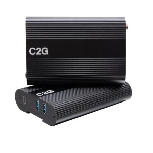 C2G Superbooster® 2X4 USB Over Cat6a Extender Switch - USB 3.2 GEN1 (5Gbps)