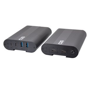C2G Superbooster® 2X4 USB Over Cat6a Extender Switch - USB 3.2 GEN1 (5Gbps)