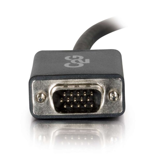 C2G 6ft (1.8m) DisplayPortTM Male to VGA Male Active Adapter Cable - Black