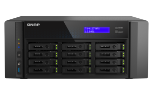 QNAP TS-H1277AFX-R7-32G NAS/storage server Tower AMD Ryzen™ 7 32 GB DDR5 0 TB QuTS hero Black