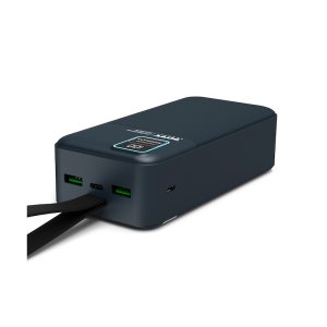 Port Designs 907003 power bank Lithium Polymer (LiPo) 30000 mAh Black