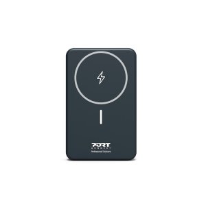 Port Designs 907005 power bank Lithium Polymer (LiPo) 10000 mAh Wireless charging Black