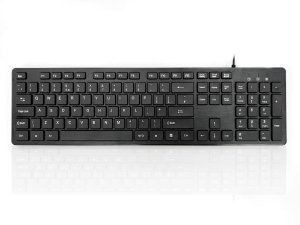 Accuratus 276R V4 keyboard Universal USB QWERTY English Black