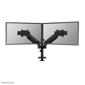 Neomounts DS65S-950BL2 Monitor arm 24-34″ - gas spring - Topfix - multi-adjustable - 180°-stop