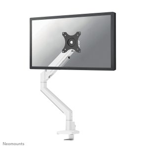 Neomounts DS70-250WH1 Monitor arm 17-35″ - gas spring - Topfix - 180°-stop
