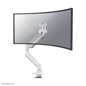 Neomounts DS70PLUS-450WH1 Monitor arm 17-49″ - gas spring - Topfix - 180°-stop