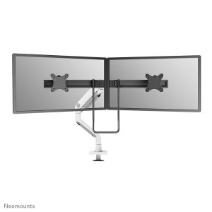 Neomounts DS75S-950WH2 Monitor arm 17-32″ - gas spring - Topfix - 180°-stop
