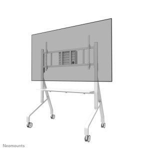 Neomounts FL50-575WH1 TV trolley 65-110″ - fast installation - TÜV