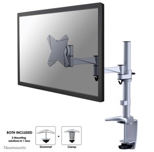 Neomounts FPMA-D1330SILVER Monitor arm 10-30″