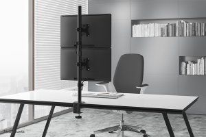 Neomounts FPMA-D550DVBLACK Monitor arm 10-32" - vertical installation